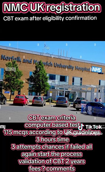 NMC registration and CBT exam information #unitedkingdom #nhsuk #100kfollowers #foryoupage❤️❤️ #unfreezemyaccaunt🙏🙏🙏 @For You