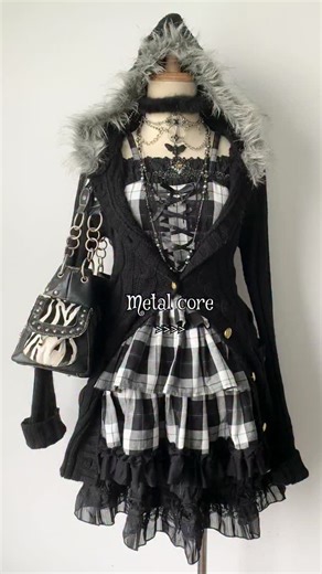 METAL THRIFT SHOP ☠️ on Instagram: "💥NEW DROP ON MY WEB💥 ⚜️DROP TIME : 11am 22/12 ( New York time) "Winter ❄️❄️❄️ " 🧛🏻‍♀️Check out our story to turn on notifications and get more info about this drop.⚜️⚔️ "BUY AVAILABLE ON MY WEBSITE: metal1111.com" - If anyone can't buy on the web, please take a screenshot and message me to buy. - I sell these amazing sets. ❤️ Worldwide shipping #aesthetic #ootdfashion #ootdinspo"