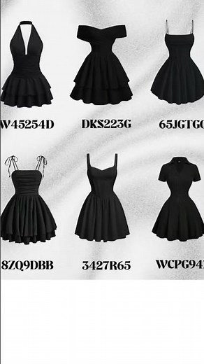 6 Black Dresses That Make Every Outfit Look Expensive 🖤 #shein #fashion #sheinhaul
