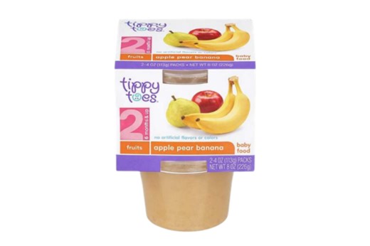 ‘Tippy Toes’ baby food involved in recall due to substance linked to mold