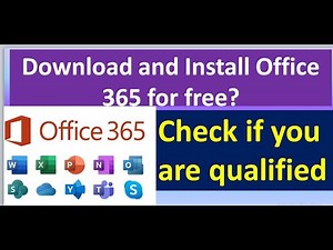 Install Microsoft 365 for free by joining the developer program?