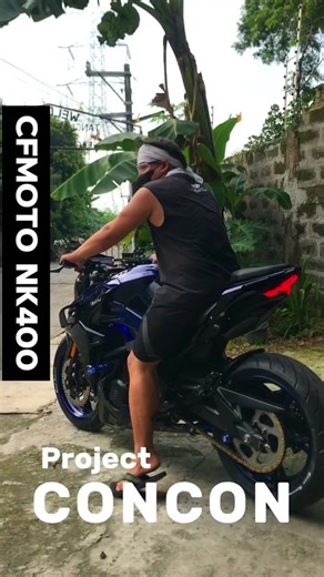 Customized NK400 Motorcycle by Project:CONCON | Motofied Custom Works