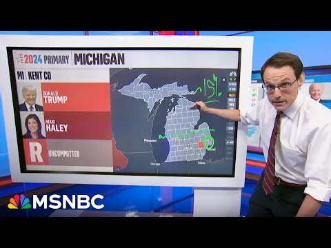 Kornacki breaks down first Michigan primary results