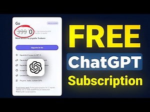 How to Get ChatGPT Go Free 2025 | Full Guide