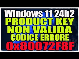 Activation Code Error 0x80072F8F on Windows 10 / 11 - Invalid Product Key | How to Fix