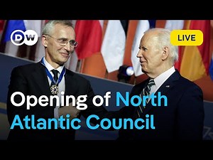 Live: US President Biden and NATO's Stoltenberg speak at North Atlantic Council | DW News
