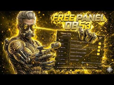 FREE FIRE PC PANEL OB53 🎯 AIMBOT RAGE PANEL | EVERY DAY FREE PANEL FOR ALL SERVER SAFE