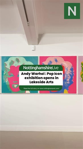 Some of Andy Warhol's most famous and recognisable works have gone on display at an exhibition at the Lakeside Arts centre in Nottingham 😎 The American artist and filmmaker turned consumer products like Campbell’s Soup, Coca-Cola bottles and dollar bills into unforgettable symbols of modern culture. The exhibition showcases Warhol’s interest in consumerism, love, death, and fame - providing an understanding of his early life and career as a commercial illustrator. Various examples of his pop wo
