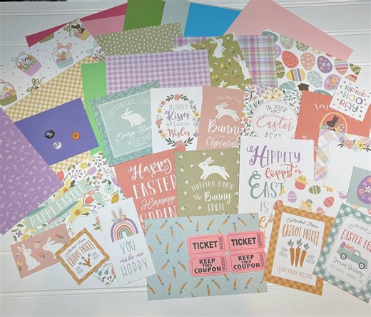 Easter Ephemera Kit for Junk Journal, Scrapbooking, Card Making 40 Plus Items - Etsy