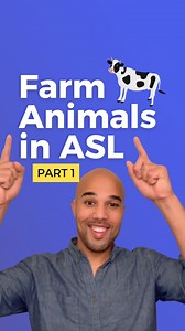 36K views · 1K reactions |  Don't be a procrastinator — moooove forward in your ASL journey! #LearnASL #SignLanguage101 #AmericanSignLanguage #FarmAnimalSigns | Sign Language 101 | Facebook