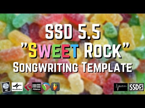 Mix-Ready "Sweet Rock" Songwriting Template | SSD 5.5
