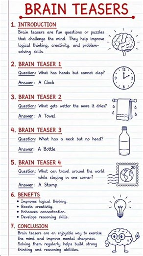 Brain Teasers | Fun Logic Challenges