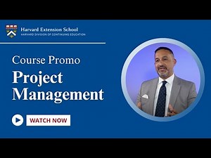 Course Promo: Project Management