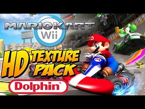 MARIO KART WII HD GRAPHIC PACK | Dolphin | Performance Test | Graphic Pack comparison