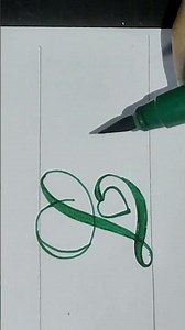 👉How to write a English cursive capital letter "L"💓