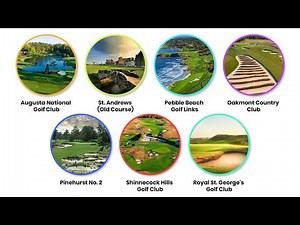 Every Major Championship Golf Course Explained
