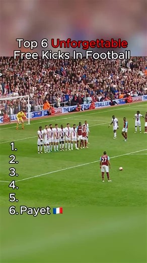 Top 5 Unforgettable Free Kicks of All Time | Royalty