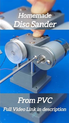 Homemade Disc Sander From PVC | How to make a Disc Sander | #inventions #machine #experiment #repair