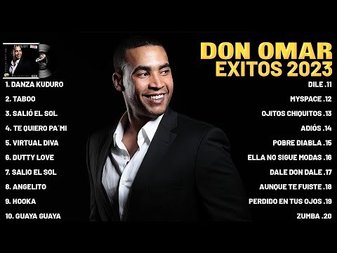 Don Omar Mix Exitos 2023 - Grandes Exitos De Don Omar - Canciones de Don Omar