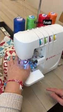 3-Thread Overlock Edge Finishing