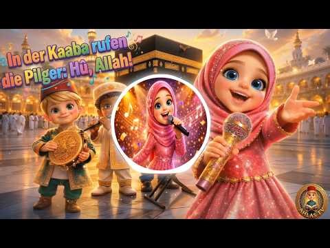 In der Kaaba sagen die Pilger Hû Allah 🕋 | Bewegte Kinder-Naschids | Religiöse Kinderlieder |Ahlastv