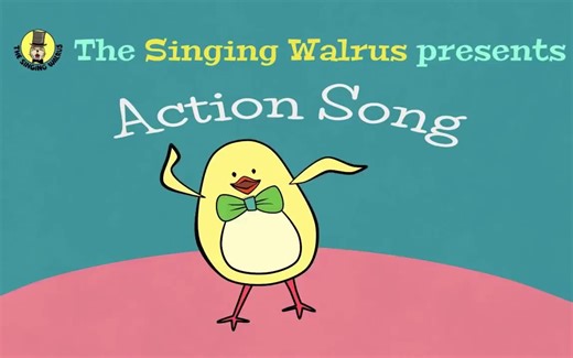 英语启蒙儿歌《The Singing Walrus》140集 动感十足 磨耳朵超棒