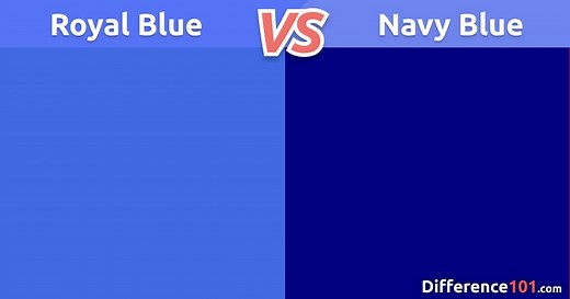 Royal Blue vs. Navy Blue: Differences, Color Matching,