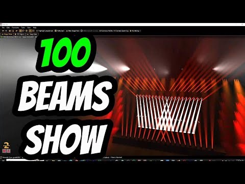 HOW TO CREATE A SHOW WITH 100 BEAMS IN GRANDMA2