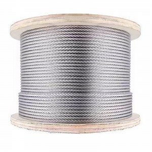 [Hot Item] Corrosion and Rust Prevention 6*19 Galvanized Steel Wire Rope