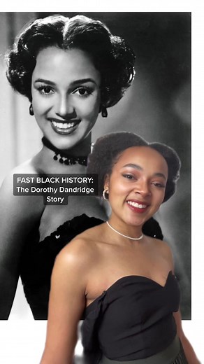 Fast Black History: The Woman who Changed Hollywood 🎞👸🏽#blackhistory#dorothydandridge#historyvideos#blackhistorystory#dojacat#fastblackhistory