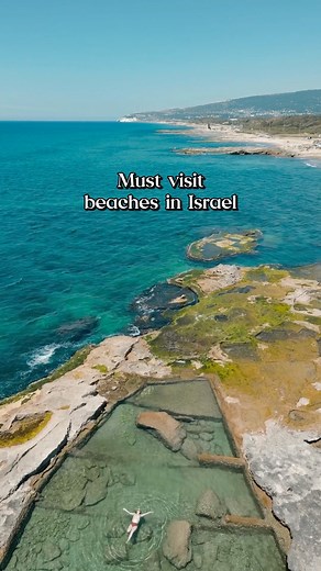 128K views · 6.2K reactions | There are countless stunning beaches in Israel, but if you had to pick, these are at the top of our list! ️✨ #VisitIsrael #standwithisrael #IsraelBeach #MeditteraneanBeaches | Visit Israel | Facebook