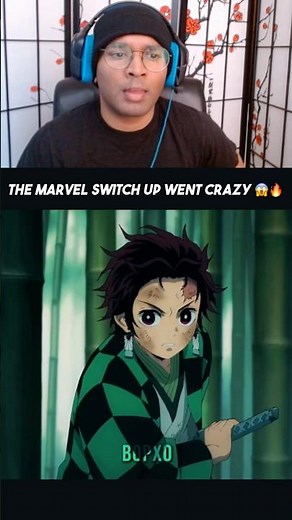 The Marvel Switch up Went Crazy😱🔥 Demon Slayer Edit @Bopxo