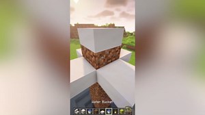 How to build a modern fountain in Minecraft