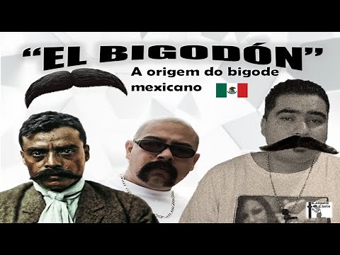 BIGODE MEXICANO | Qual a razão do mexicano deixar o bigode | História do BIGODE