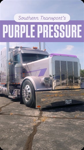 4 State Trucks | Another visit from @truck_show_joe showing @southerntransportllc ‘s #2024 #peterbilt389 named #purplepressure this weekend he will be at... | Instagram