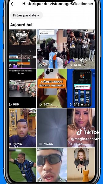 Comment revoir toutes les vidéos que tu as déjà vues sur tiktok | How to watch all the videos you've already seen on Tiktok #astucetiktok #tiktoktips #foryoupage❤️❤️ #tiktokfrance🇨🇵 #pourtoi