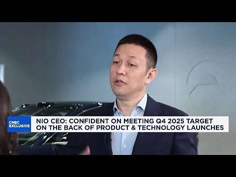 NIO CEO confident that firm will break even in 2025 despite brutal competition