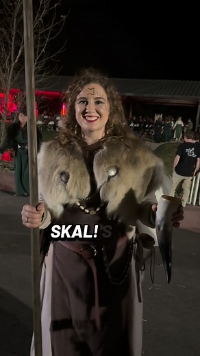 Mariah had an awesome torch at #vikingfest #viking #vikings #norse | Vikingfest