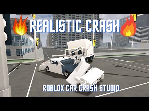 How to make crash MORE realistic || Roblox Car Crash Studio