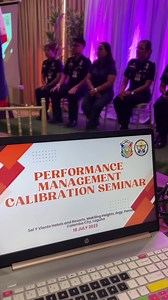 The Performance Management Calibration Seminar | Bureau of Fire Protection CALABARZON