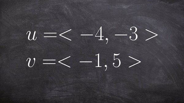 Learning to find the angle between two vectors
