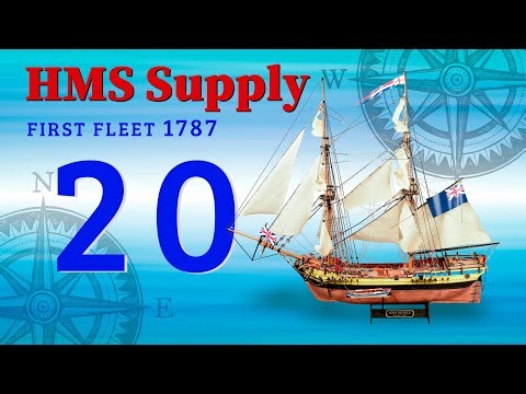 20 HMS SUPPLY -- Step-by-Step Assembly of the HMS Supply Model