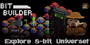 Bit Builder lets you collect resources and build a bit-style map, out now on Android