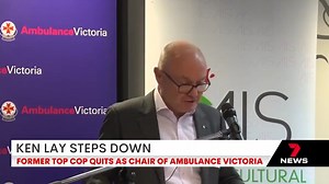 1.4K views · 25 reactions | Ken Lay, the Chair of Ambulance Victoria, is stepping down. 7NEWS at 6pm | More local news: 7NEWS.com.au/news/melbourne #7NEWS | 7NEWS Melbourne | Facebook