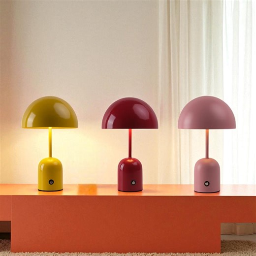 Touch Switch LED Table Lamp | USB Bedside Night Light for Bedroom or Desk | Eye-caring Ambient Lighting | Creative Indoor Gift Idea - Etsy