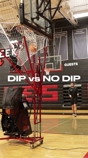 Dip vs No Dip When Shooting a Basketball