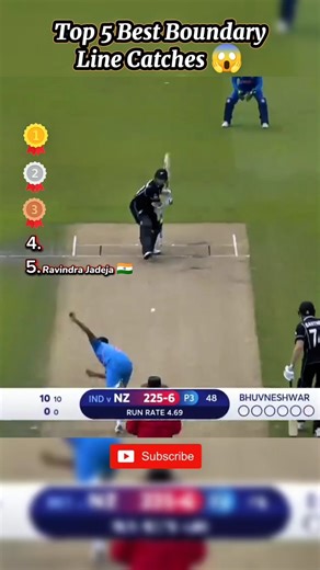 Best Boundary line Catches in Cricket History #cricket #cricketshorts
