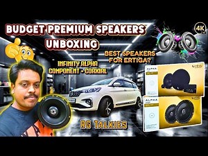 Stock to Premium Audio Upgrade! 🎶 Ertiga Infinity Alpha Speakers Unboxing & Review