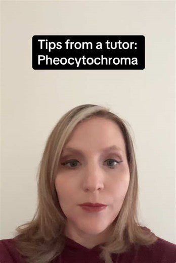 Tips from a Tutor: Pheochromocytoma ✅ Tumor that grows in adrenal glands ✅ Produces ⬆️ catecholamines ✅ Catecholamines = epi/ norepinephrine ✅ Watch for ⬆️ blood pressure as hallmark sign/symptom #nclextutor #studentnurse #nclexprep #pheochromocytoma #nclexreview