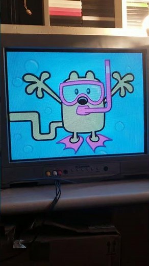 Wow! Wow! Wubbzy! Season 1 Thene Song But On A CRT TV